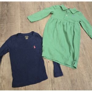 Ralph Polo Dress And Long Sleeve Shirt 2t‎